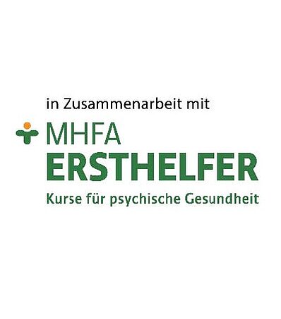 MHFA Ersthelfer für psychische Gesundheit als Teil des Gesundheitsangebots.